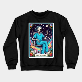 The Nurse Funny Skeleton Crewneck Sweatshirt